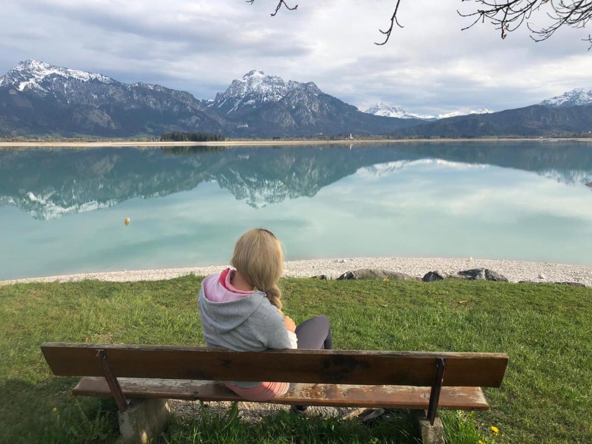Neuschwanstein-Blick Apartment Füssen Екстериор снимка